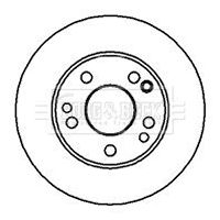 BORG & BECK Piduriketas BBD4871